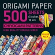 Origami Paper Chiyogami 6 500s