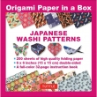 Origami Paper In A Box Japanese Washi