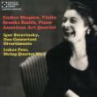 Duo Concertant, Divertimento: Shapiro(Vn)Brooks Smith(P)+lukas Foss: String Quartet, 1,