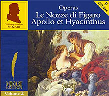Mozart Edition Vol.2-le Nozzedi Figaro: Kuijken, Apollo Et Hyacinthus