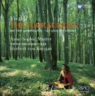 ヴィヴァルディ（1678-1741）/Four Seasons： Mutter(Vn) Karajan / Vpo