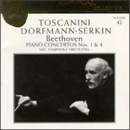 Piano Concertos.1, 4: Serkin, Dorfmann / Toscanini