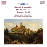 ドヴォルザーク（1841-1904）/Slavonic Rhapsody.1-3： Kosler / Slovak Po +rhapsody Op.14 Pesek / Slovak Po