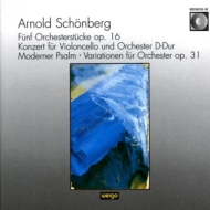シェーンベルク（1874-1951）/Cello Concerto Orch. variations： H. schiff(Vc) Gielen Prochazka / Swr So