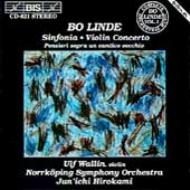 リンデ、ボー（1933-1970）/Sym.2 Violin Concerto： Wallin(Vn)広上淳一 / Norrkoping. so