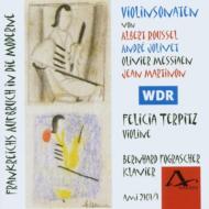 French Violin Works RousselAJolivetAMartinonAMessiaen@Terpitz(Vn)fogra
