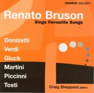 歌曲オムニバス/Bruson(Br)-martini Gluck Donizetti Tosti Verdi