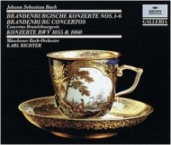 Хåϡ1685-1750/Brandenburg Concerto.1-6 K. richter / Munich Bach. o