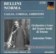 ベッリーニ（1801-1835）/Norma： Votto / Teatro Verdi Di Trieste Callas F. corelli B. christoff(1953)