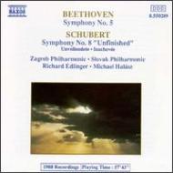 Beethoven / Schubert/Sym.5 / 8： Edlinger Halasz