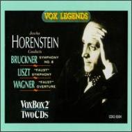 ブルックナー (1824-1896)/Sym 8 ： Horenstein / Swd So +liszt： Faust Symphony Wagner