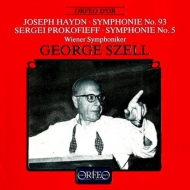 Haydn / Prokofiev/Sym.93 / 5： Szell / Vso Live 1954