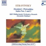 ストラヴィンスキー（1882-1971）/Firebird Suite Petrouchka Suite.1 2： Rahbari / Brussels Brt. po