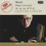 録音1970年【売約済】カーゾン／モーツァルト:ピアノ協奏曲第20.23.24.27番 2CD