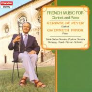Clarinet Classical/French Music For Clarinet  Piano De Peyer(Cl) Pryor(P)