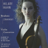 Violin Concerto: Hilary Hahn(Vn)Marriner / Asmf +stravinsky