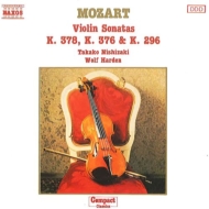 モーツァルト（1756-1791）/Violin Sonatas.24 32 34： Nishizaki / Harden
