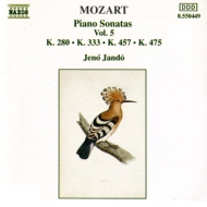 ⡼ĥȡ1756-1791/Piano Sonatas Vol.5 Jando