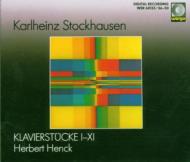 シュトックハウゼン（1928-2007）/Klavierstucke 1-11 ： Herbert Henck(P)