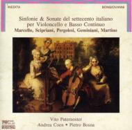Early Italan Cello Sonatas: Paternoster Bosna(Vc)A.coen(Cemb)