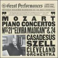 モーツァルト（1756-1791）/Piano Concerto.21 24： Casadesus(P) Szell / Cleveland O