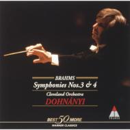Brahms: Symphonies Nos.3 & 4