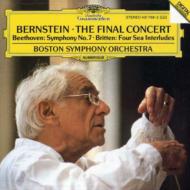 Sym, 7, : Bernstein / Bso +britten: 4 Sea Interludes (Last Concert ...