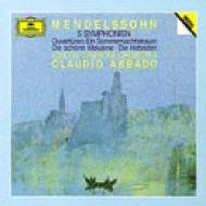 Comp.symphonies: Abbado / Lso +overtures