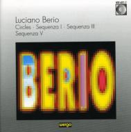 ベリオ、 ルチアーノ（1925-2003）/Circles Sequenza I III V： Nicolet(Fl.)berberian(Sop.)globokar(Trb.)