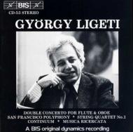 リゲティ、ジェルジ（1923-2006）/Double Concerto For Flute ＆ Oboe Etc： Howarth / Swedish. rso Etc