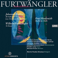 Furtwangler / Hindemith/Te Deum / Mathis Der Maler(Sym)： M. fischer-dieskau / Berlin. rso +brahms