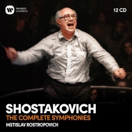 Complete Symphonies : Mstislav Rostropovich / National Symphony Orchestra, London Symphony Orchestra (12CD)