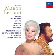 ץå (1858-1924)/Manon Lescaut Levine / Met Opera Freni Pavarotti Croft Bartoli
