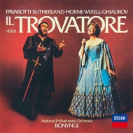 Il Trovatore : Bonynge / National Po, Pavarotti, Sutherland, M.Horne, etc (1976 Stereo)(2UHQCD)