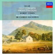 륬1857-1934/Cello Concerto Enigma Variations Etc R. cohen(Vc) Mackerras / Rpo