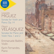 饹饦1884-1914/Violin Sonata 1 2  Baldini(Vn) K. fernandes(P) +l. miguez Violin Sonata