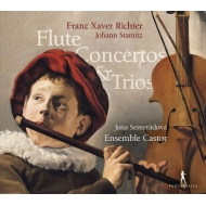 ҥեġ1709-1789/Flute Concerto Harpsichord Trios Trio Sonata Semeradova(Fl) Ensemble C