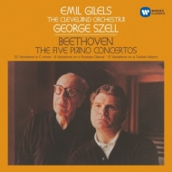 Comp.piano Concertos: Gilels(P)Szell / Cleveland O +variations
