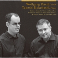 Wolfgang David(Vn)򍄔V(P): Duo Recital 2018-brahms: Violin Sonata, 1, Beethoven: Sonata, 4, R.strauss