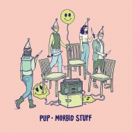 PUP/Morbid Stuff (Pink And Oxblood Colored Vinyl)(Ltd)