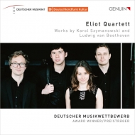 シマノフスキ(1882-1937)/String Quartet 2 ： Eliot Q +beethoven： String Quartet 1