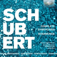 Complete Symphonies, Rosamunde : Herbert Blomstedt / Willi Boskovsky / Staatskapelle Dresden (5CD)