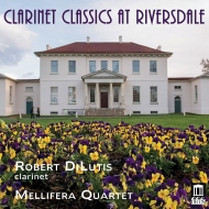 ˥Хʼڡ/Clarinet Classics At Riversdale-weber Rozsa Glazunov Etc Dilutis(Cl) Mellifera Q