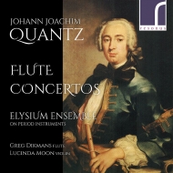 ġ1697-1773/Flute Concertos Dikmans(Fl) Elysium Ensemble