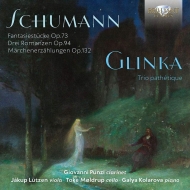 Chamber Works: Punzi(Cl)Lutzen(Va)Moldrup(Vc)Kolarova(P)+glinka: Trio Pathetique