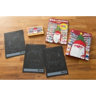 100�ɂ�̃T���^�N���[�X �G�{+�N���p�X12�F�Z�b�g