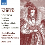 オーベール（1782-1871）/Overtures： Salvi / Czech Chamber Po