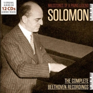 ١ȡ1770-1827/Solomon Milestones Of A Piano Legend-the Complete Beethoven Recordings