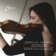 ヴァイオリン作品集/Vladigerov Poulenc ＆ Seabourne： Works For Violin ＆ Piano： Borissova(Vn) Barrarino(P)