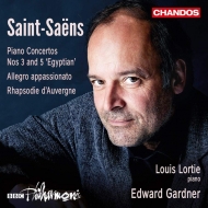 Piano Concertos Nos.3, 5, etc : Louis Lortie(P)Edward Gardner / BBC Philharmonic